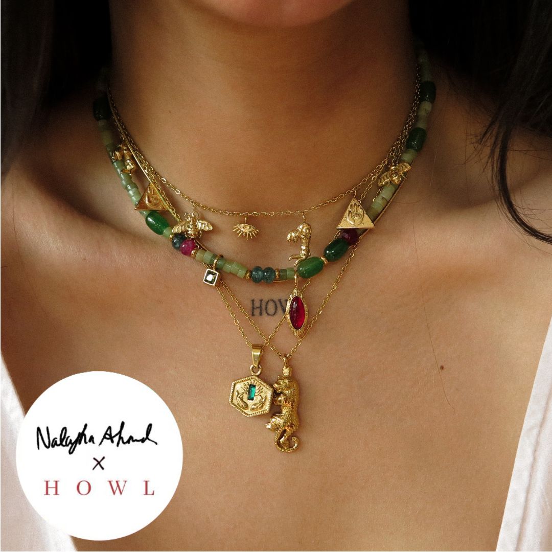 "Zahira" Staggered Choker Necklace