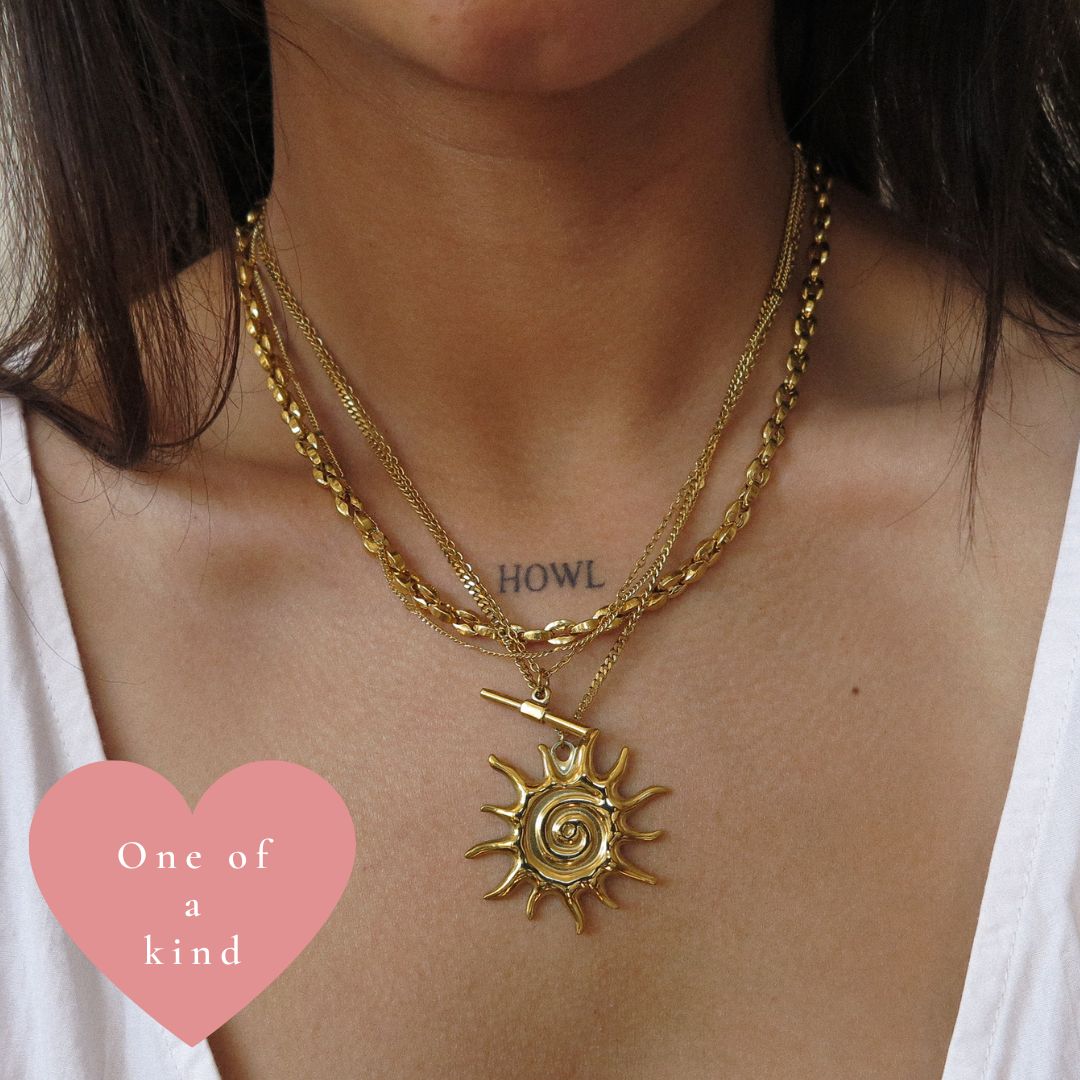 "Golden Hour" Necklace Stack