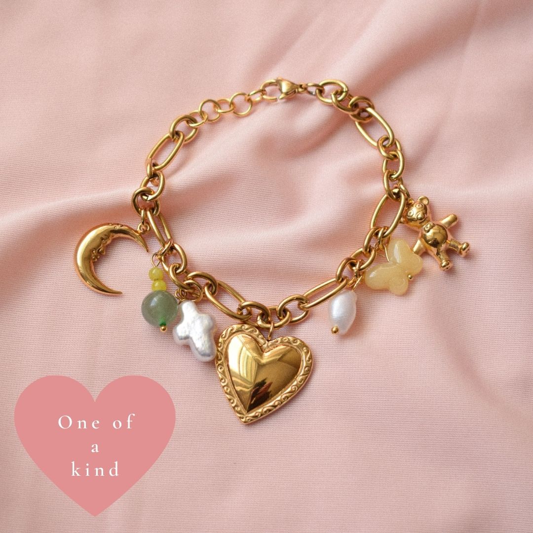 "Lolly” Heart Bracelet
