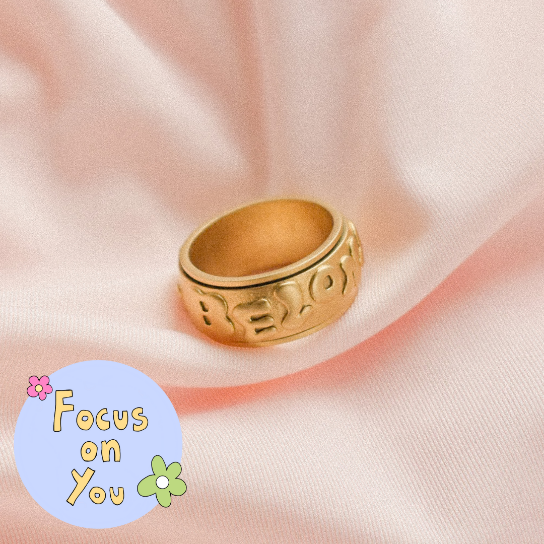"I Don't Belong" Fidget Ring