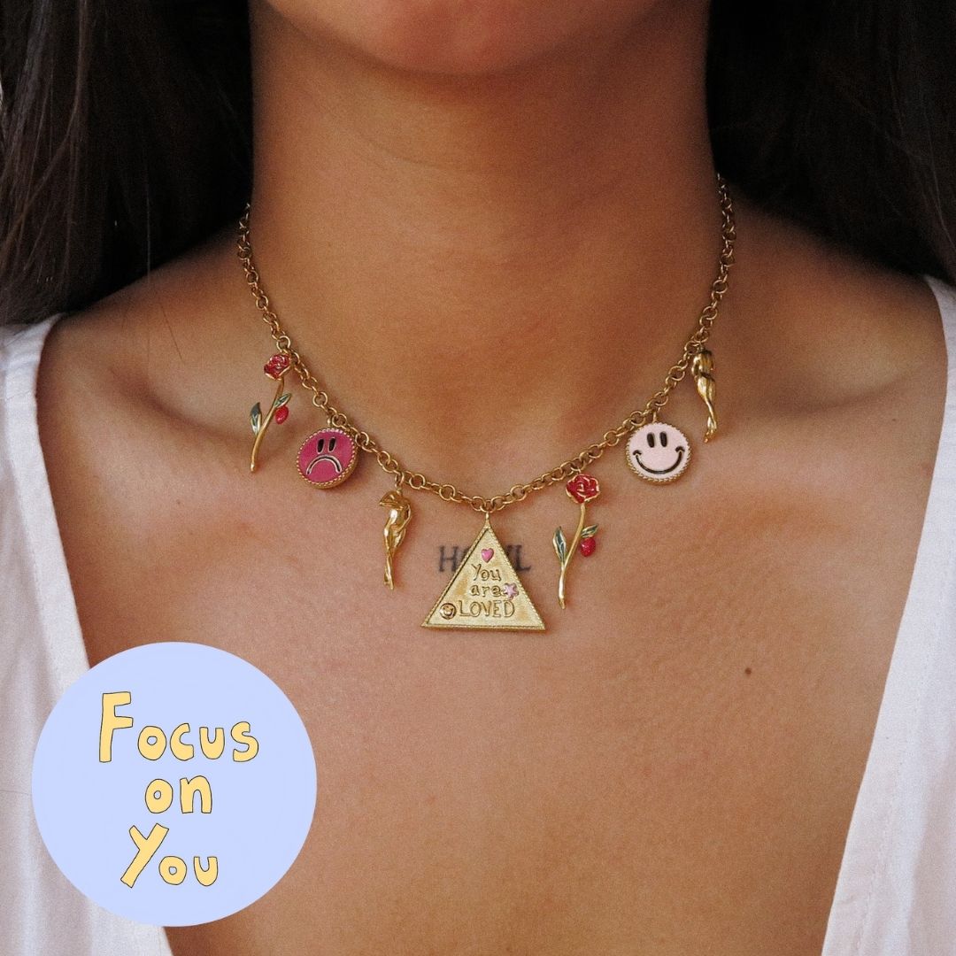 "You are Loved" Charm Necklace