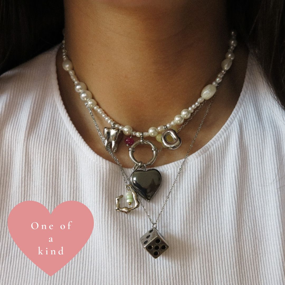 "Wisdom" Necklace Stack