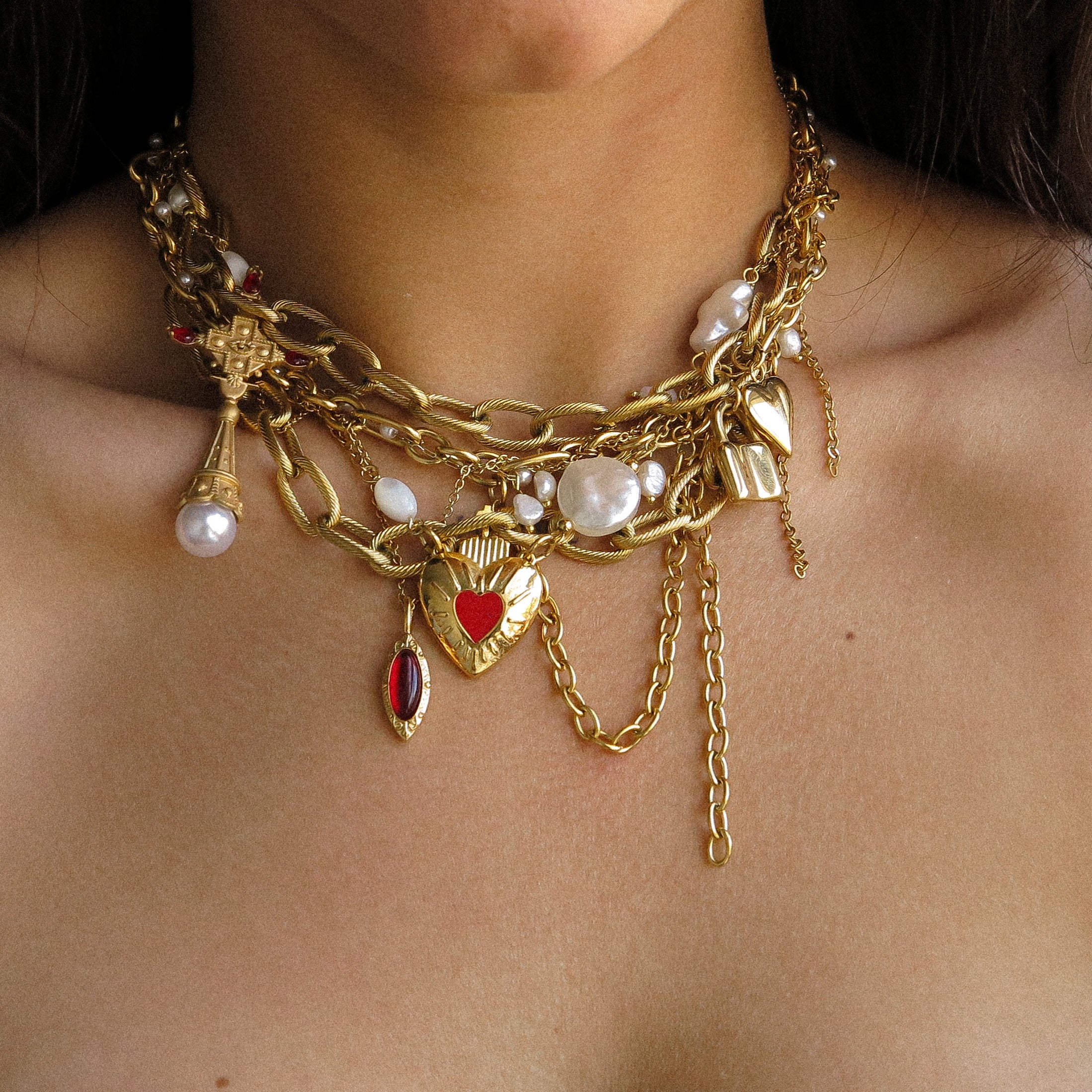 "Asteria" Combined Necklace