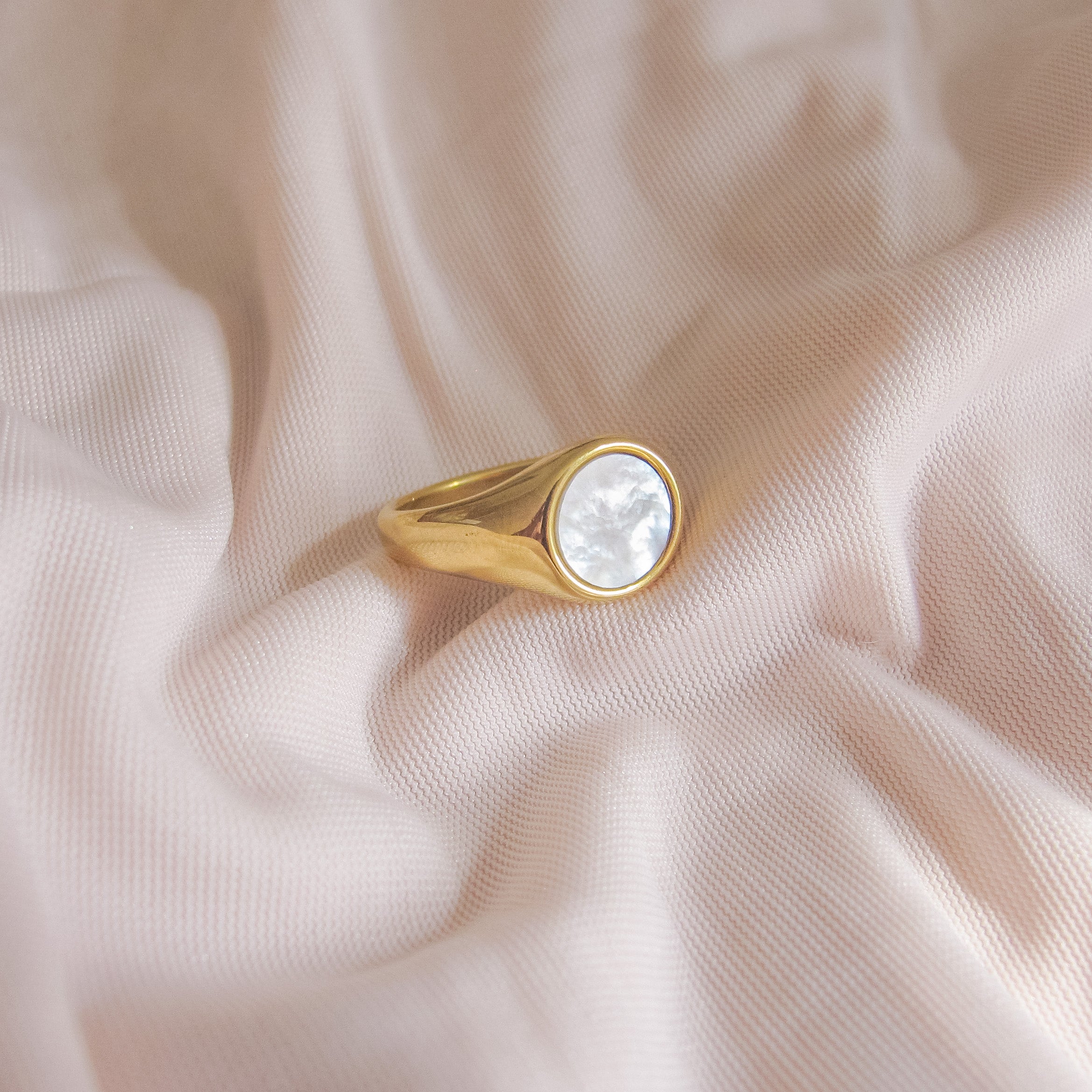 “Pearl” Shell Ring