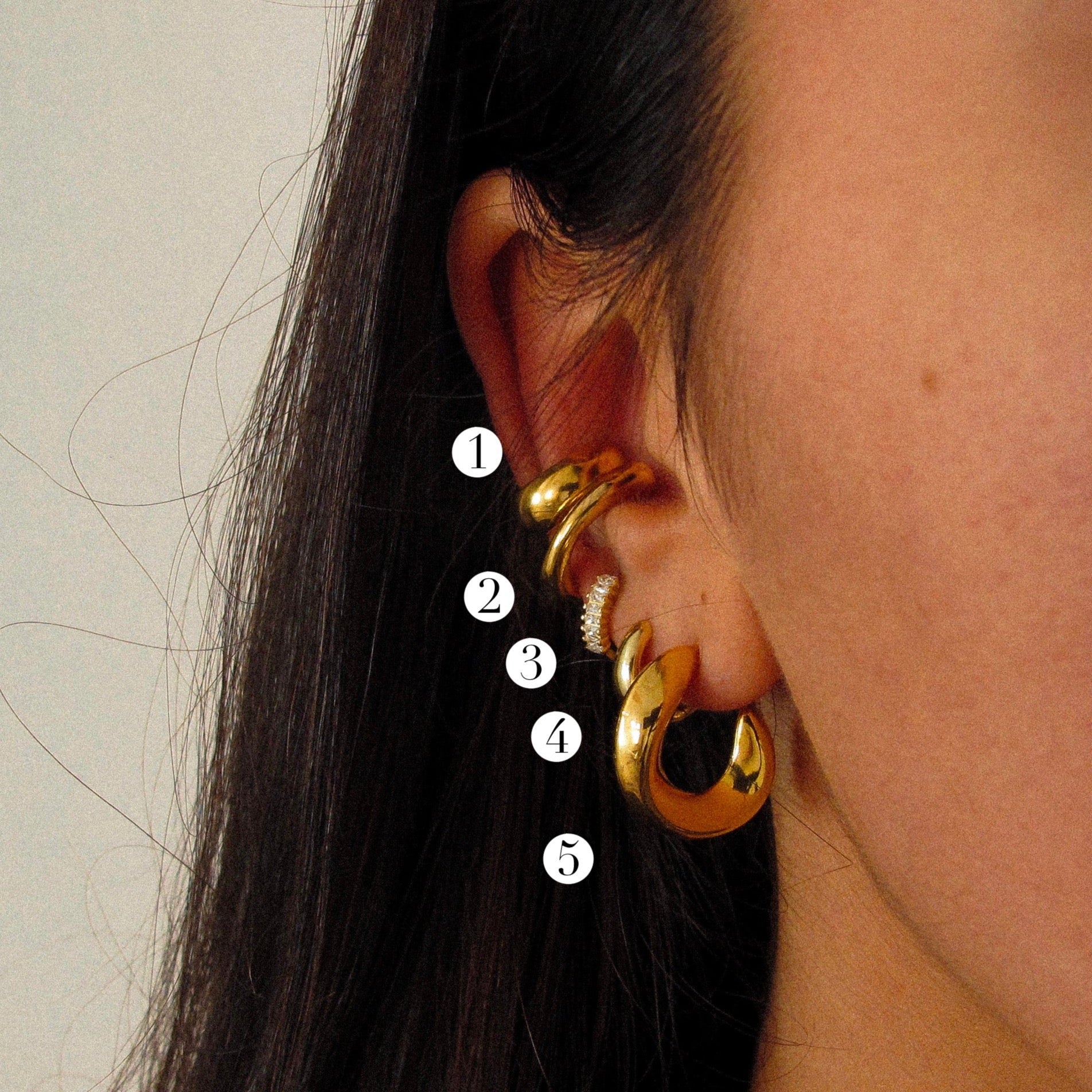 “Gianna” Abstract Earrings