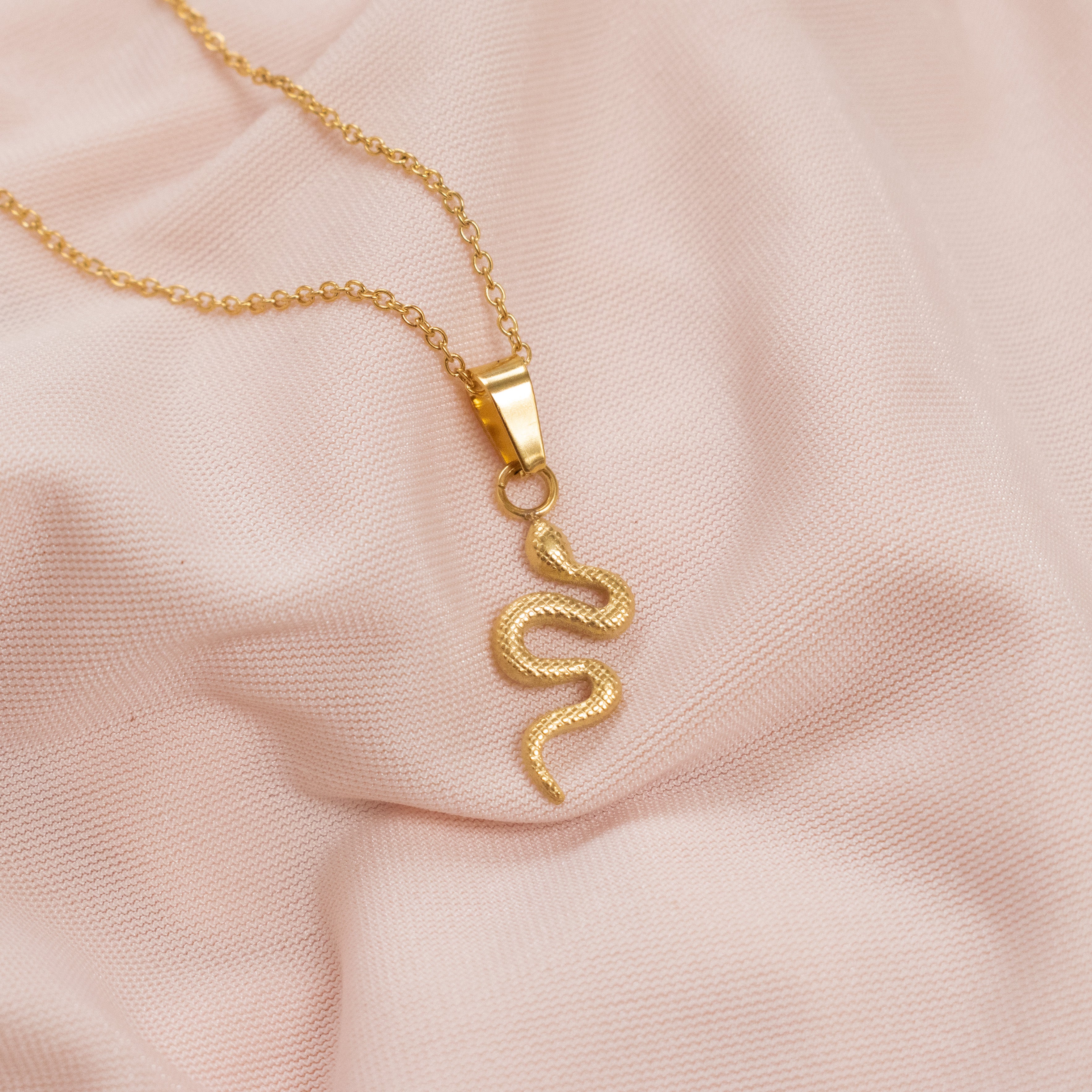 “Ziva” Snake Necklace