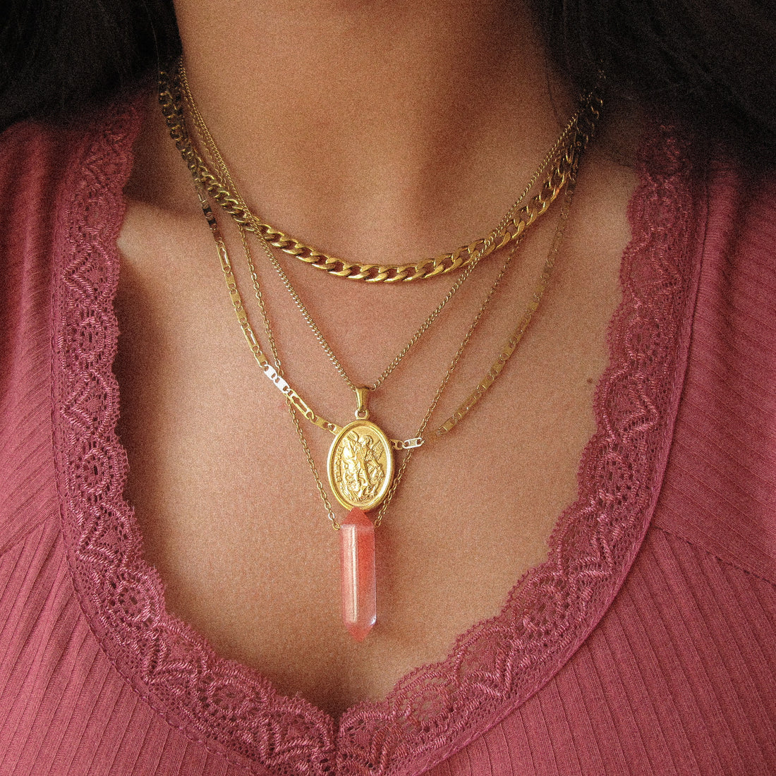 “Yassy” Crystal Necklace