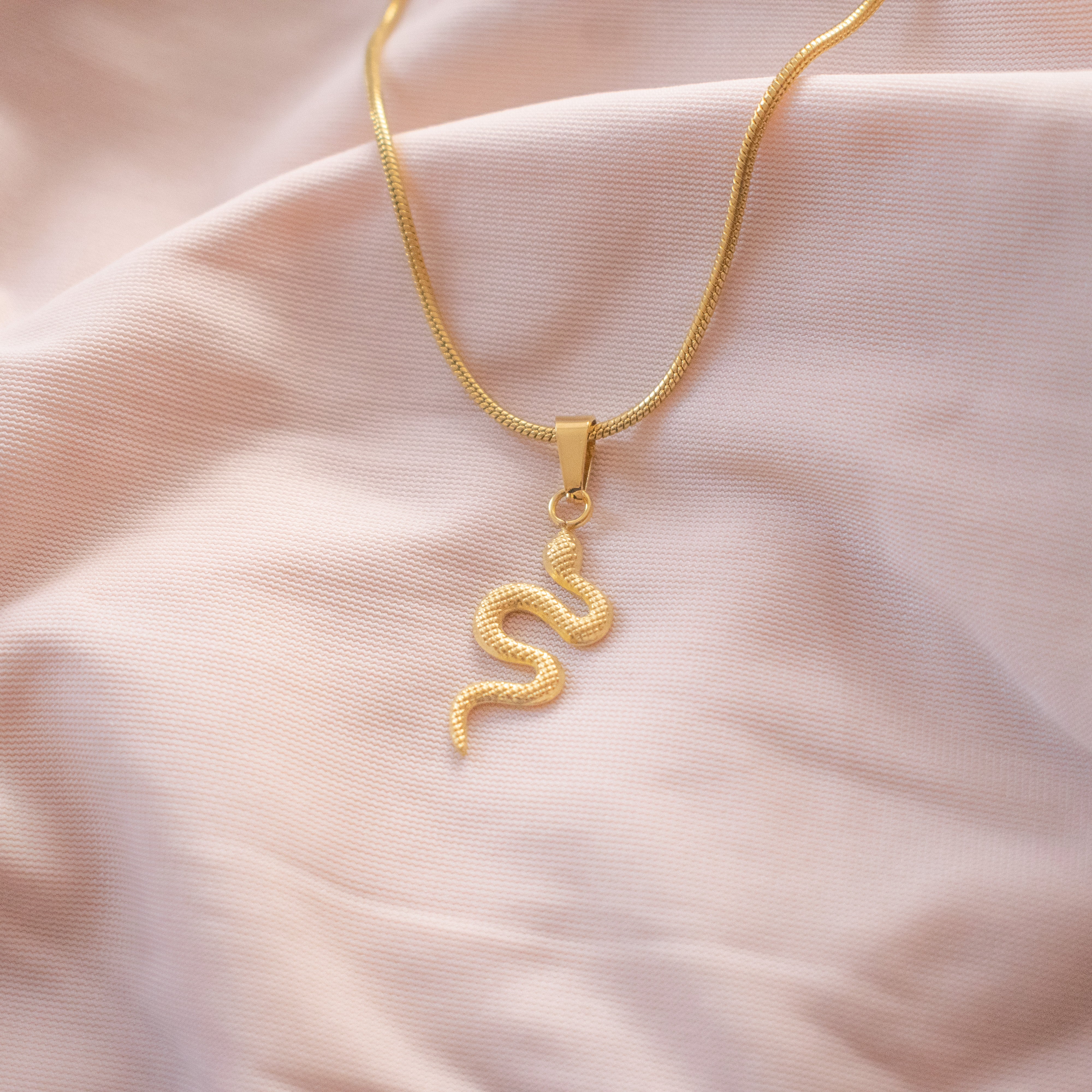 “Melia” Snake Necklace