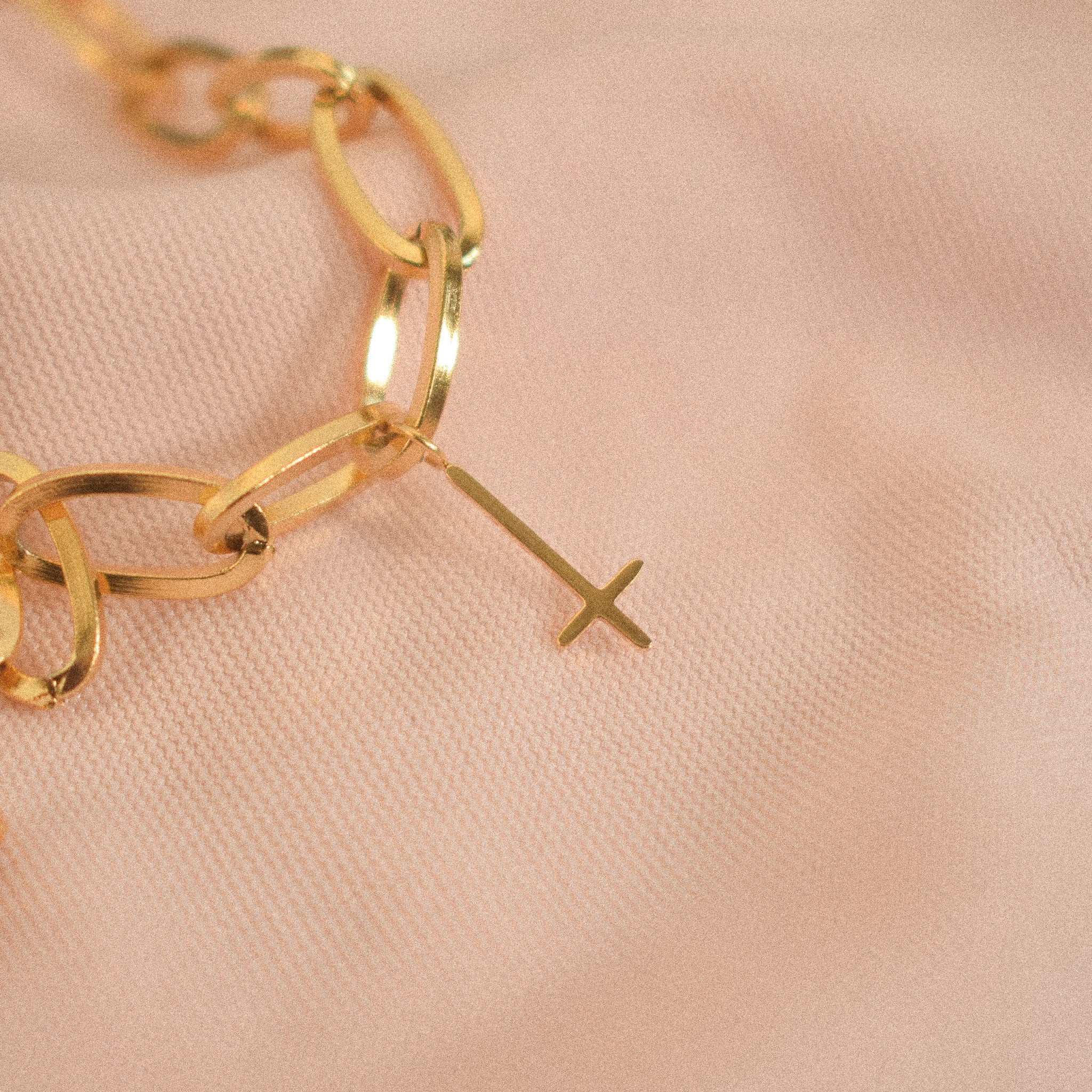 "Adina" Trio Charm Bracelet