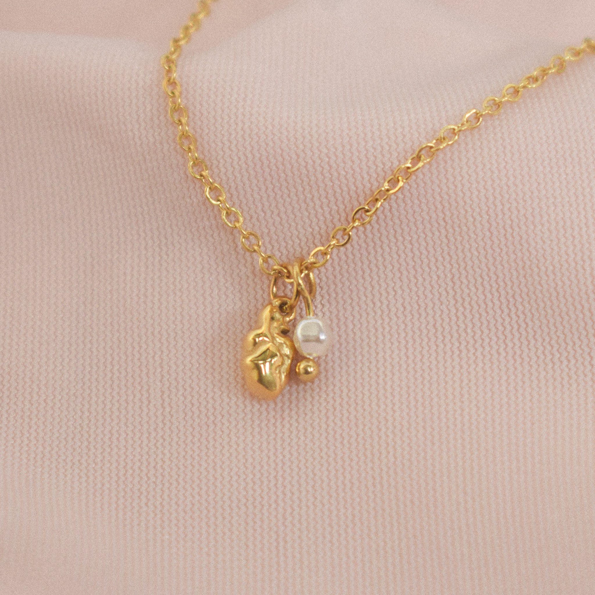 "Eve" Anatomical Heart Necklace