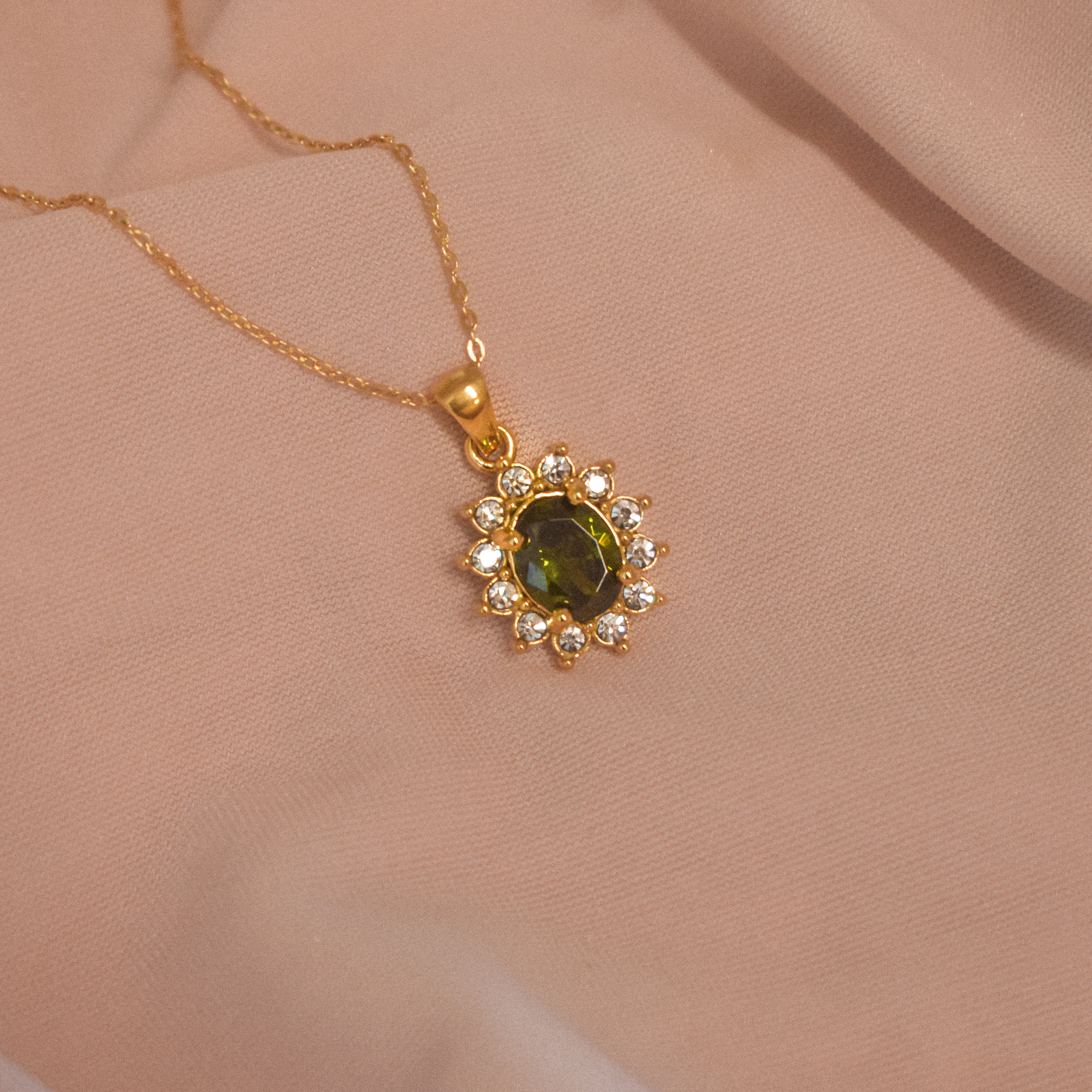 "Viola" Gemstone Necklace