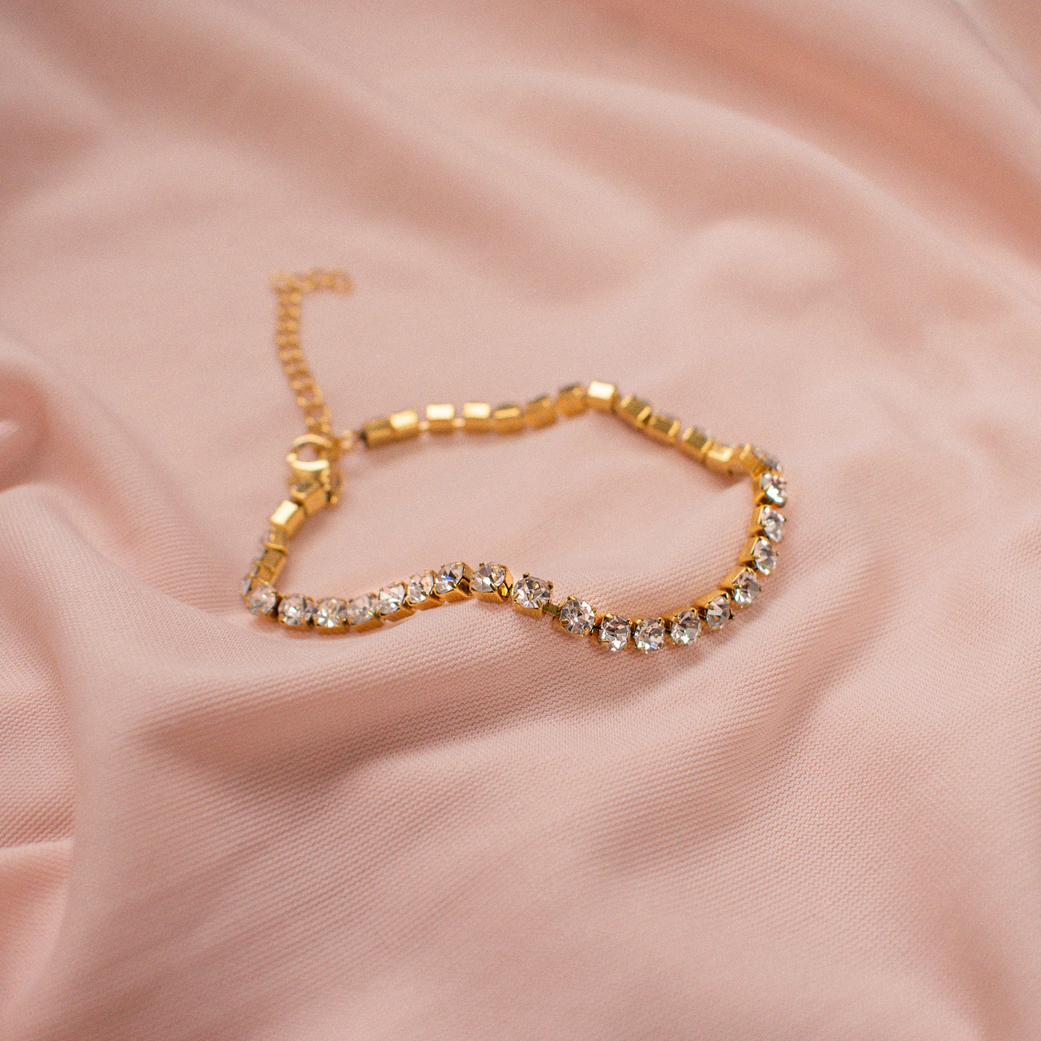 “Penelope” Gemstone Tennis Anklet/ Bracelet