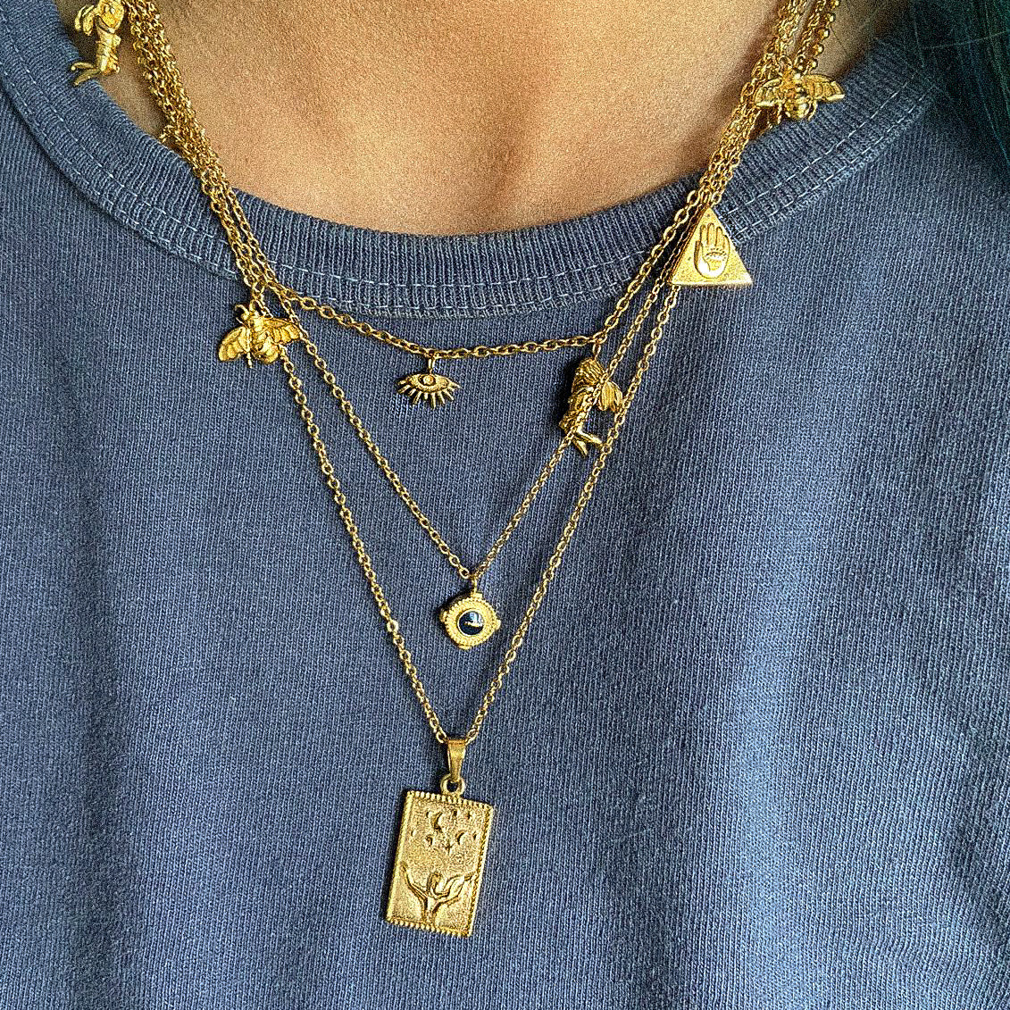 “Orion” Constellation Stacked Necklace