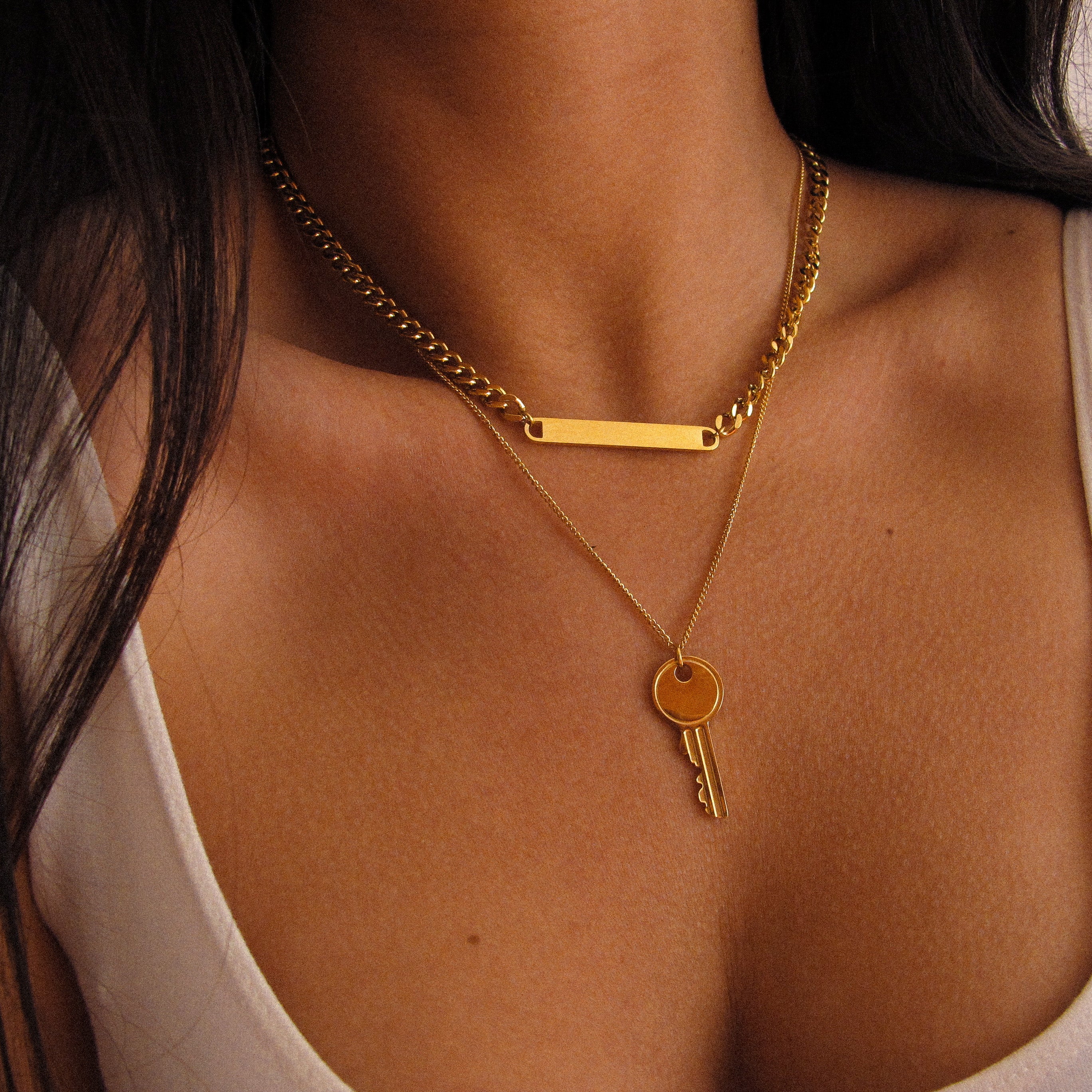 “Keira" Key Necklace