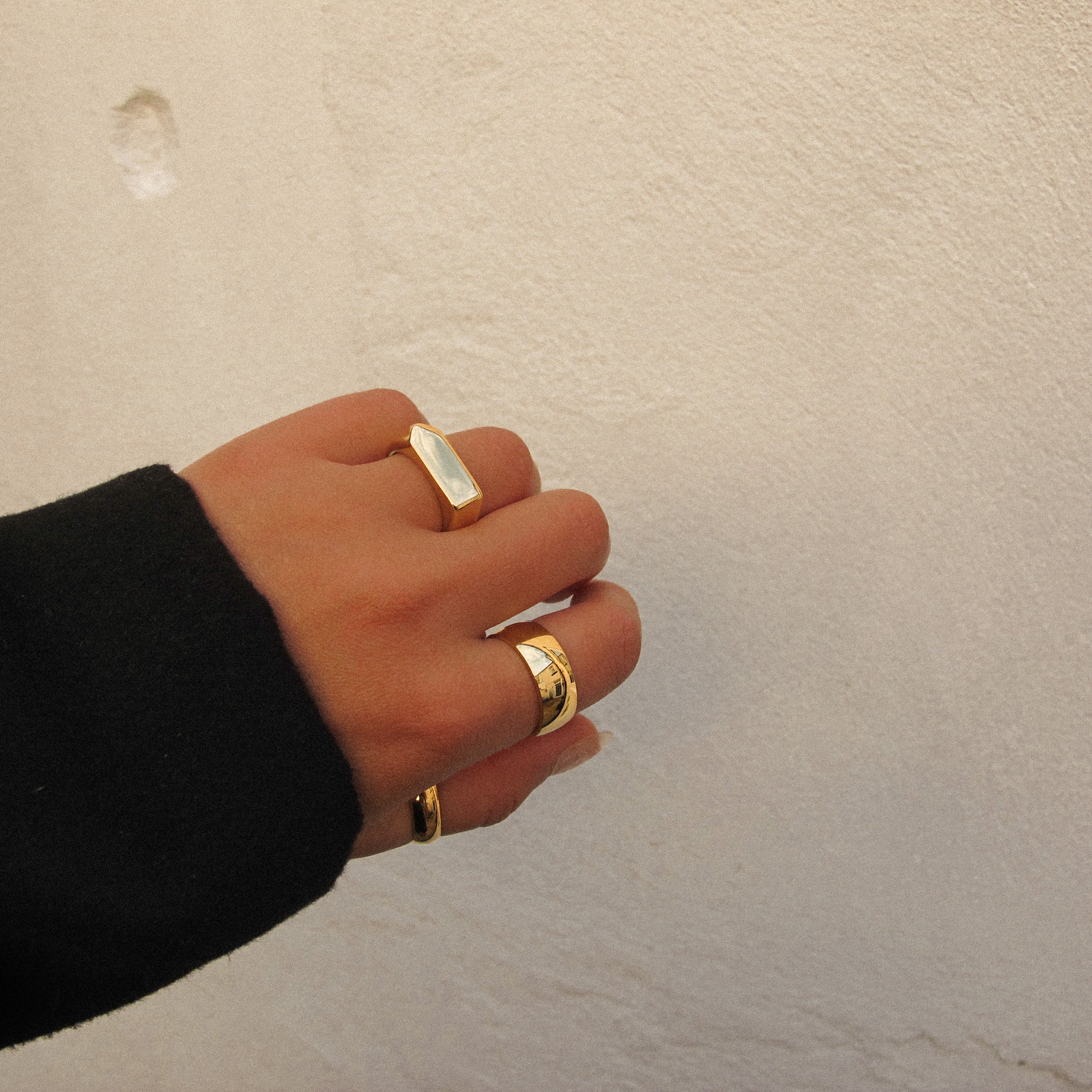 “Direction” Chunky Arrow Ring