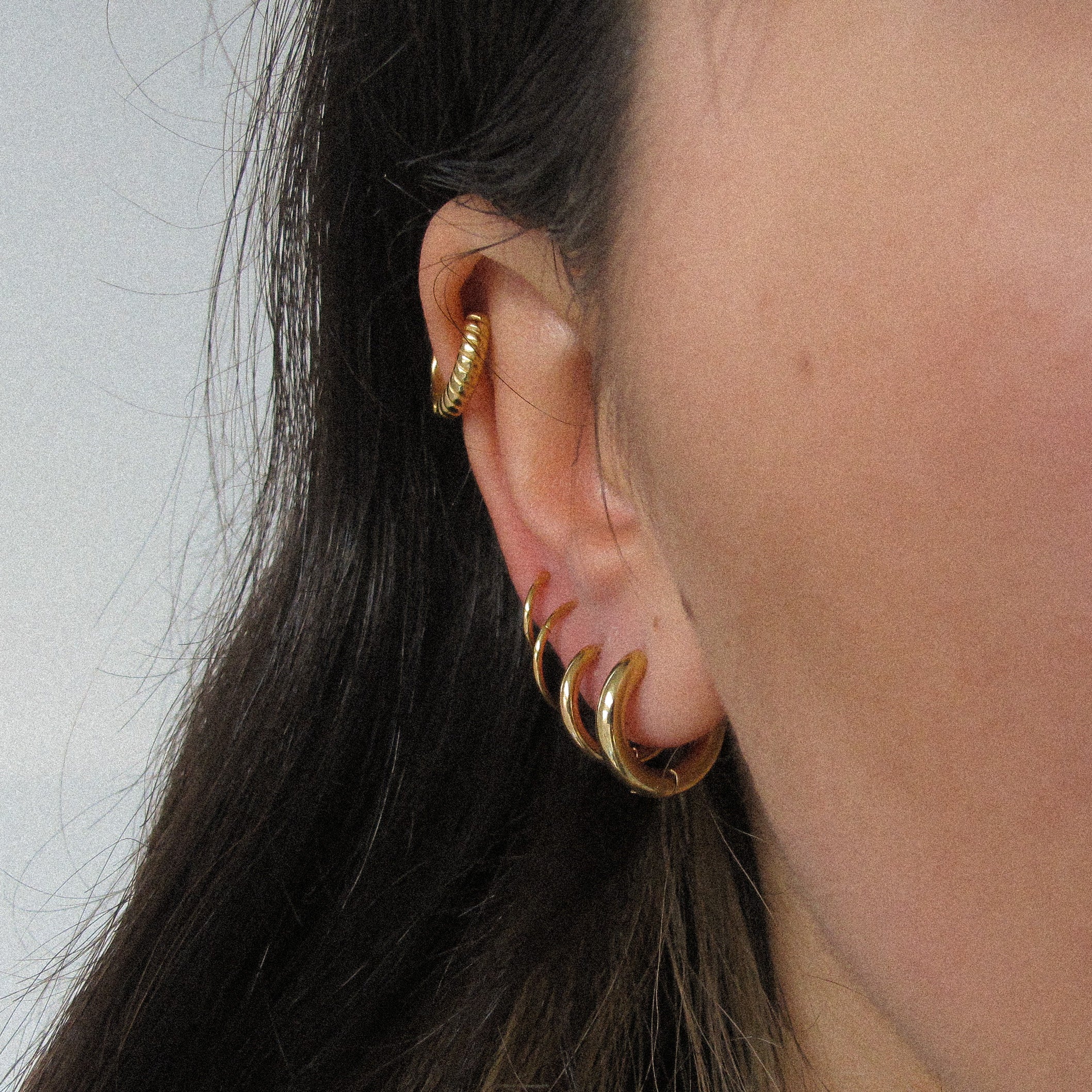 "Simplistic" Huggie Earrings