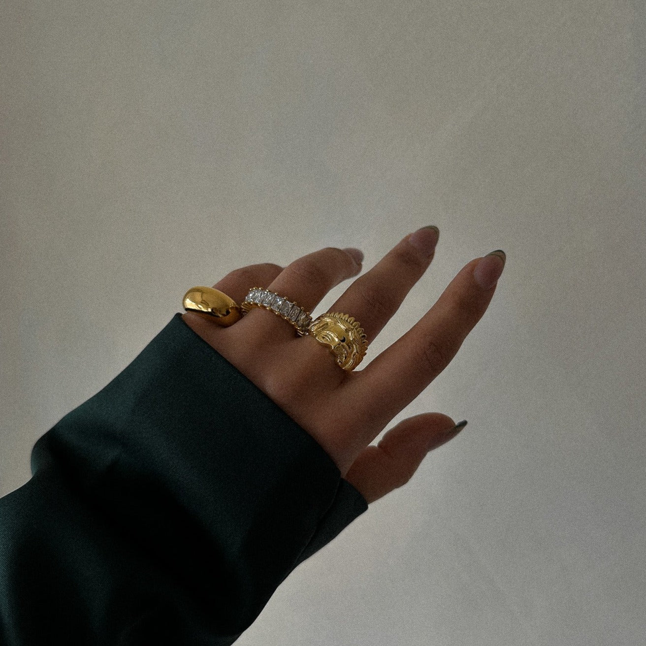 "Athena" Goddess Ring