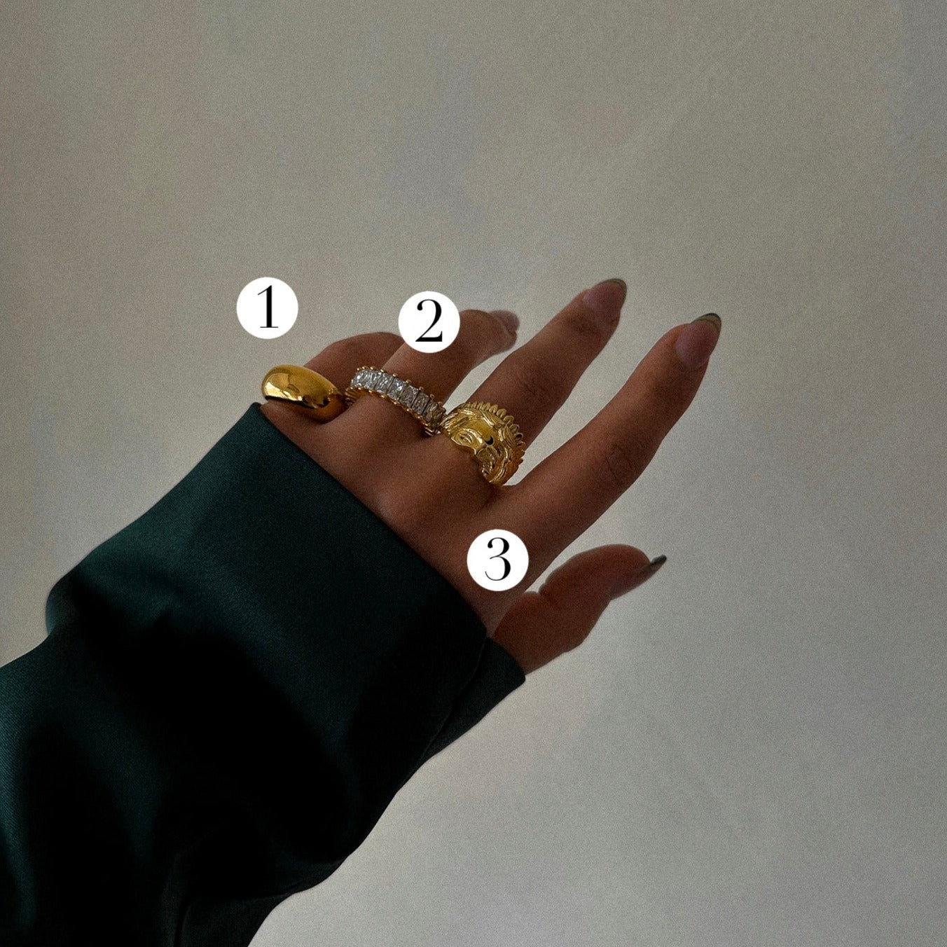 “Hella” Bubble Ring