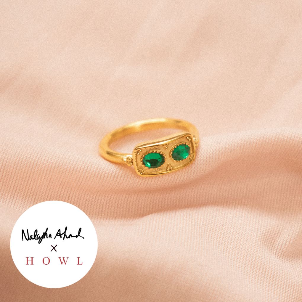 "Savannah" Green Stone Ring